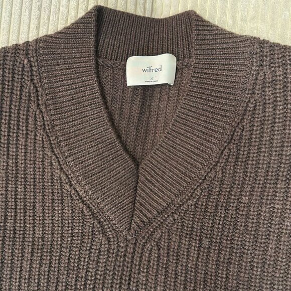 Wilfred Belize 100% merino wool sweater XS - Picture 3 of 6